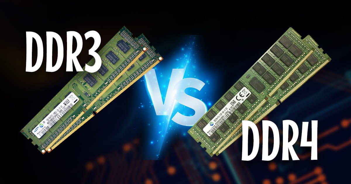 مقایسه رم های DDR4 با DDR3